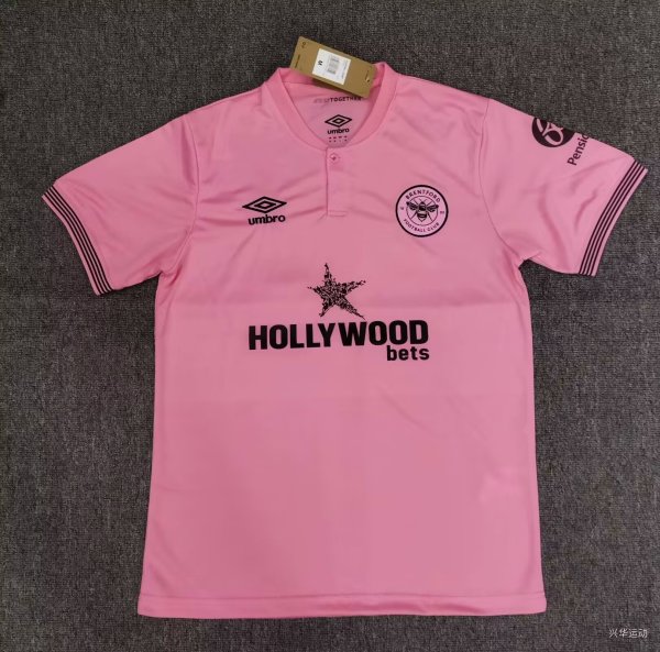 Brentford away fans  1:1 Quality Soccer Jersey   24-25