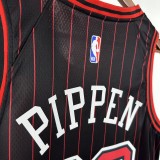 Chicago Bulls JORDAN Black  #33  PIPPEN 1:1 Quality NBA Jerseys  2026