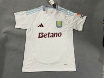 Aston Villa away fans 1:1 Quality Soccer Jersey   24-25