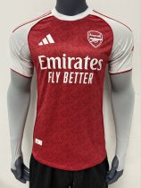 Arsenal  Home  Player 1:1 Quality Soccer Jersey    25-26
