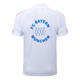 Bayern Munich Polo Fans  White 1:1 Quality Soccer Jersey  25-26