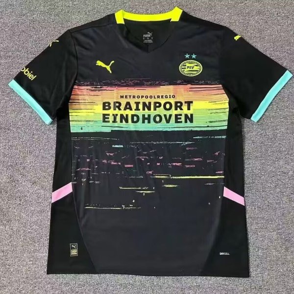 PSV Eindhoven away Fans 1:1 Quality Soccer Jersey   24-25