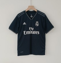 Retro Real Madrid Away 1:1 Quality Soccer Jersey    2018-2019
