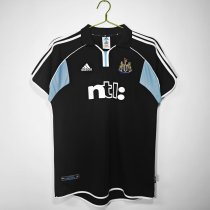 Retro Newcastle Away Fans   1:1 Quality Soccer Jersey   2000-2001
