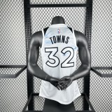 Minnesota Timberwolves  City Edition #32  TOWNS NBA Jerseys  2025
