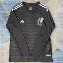 Mexico Black Long  Fans 1:1 Quality Soccer Jersey  26-27 (2026)