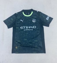 Manchester City fourth Away  fans 1:1 Quality Soccer Jersey   25-26