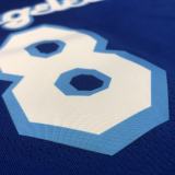Los Angeles Lakers Kobe #8 BRYANT  Blue  Latin singer co-branded  NBA Jersey