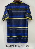 Retro  Parma away black 1:1 Quality Soccer Jersey  1998-1999