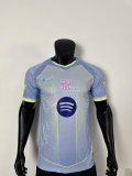 Barcelona  Design  Blue Yellow  Player  1:1 Quality Soccer Jersey  25-26