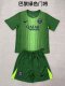 PSG Paris  Goalkeeper Green Fans  (Kids and Man)  1:1 Quality Soccer Jersey  25-26