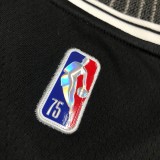 Brooklyn Nets Black #11 IRVING 1:1 Quality NBA  Season Jerseys 75 Year