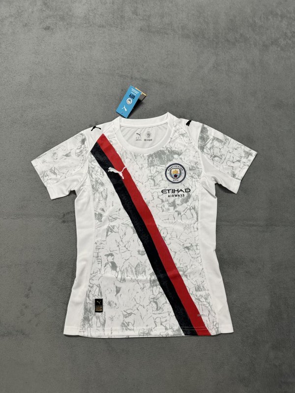 Manchester City Women Joint payment Fans 1:1 Quality Soccer Jersey   25-26