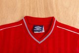 Retro England Home 1:1 Quality Soccer Jersey  1986