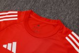 Adidas Clover Sets  Red 1:1 Quality Soccer Jersey  25-26