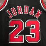 Chicago Bulls Black #23 JORDAN 1:1 Quality NBA  Season Jerseys  1998