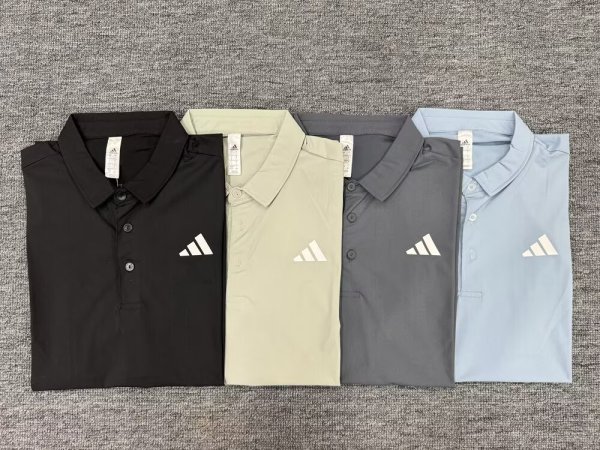 Adidas Clover POLO  T-shirt Black  Grey  Yellow  Blue  1:1 Quality Soccer Jersey