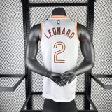 San Antonio Spurs City Edition White #2 LEONARD 1:1 Quality NBA  Season Jerseys 2024