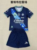 Puebla away fans 1:1 Quality Soccer Jersey   have kids  (16-2XL)   24-25