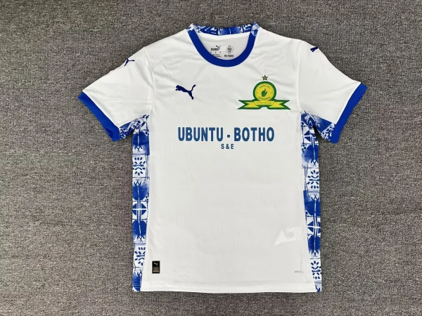 Mamelodi Sundowns Away Fans   1:1 Quality Soccer Jersey   25-26