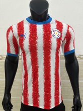 Paraguay Home  Player 1:1 Quality Soccer Jersey 26-27 (2026)