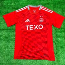 Aberdeen home fans 1:1 Quality Soccer Jersey  24-25