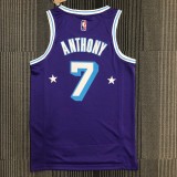 Los Angeles Lakers City Edition 75 Year  Prople #7 ANTHONY  1:1 Quality NBA Season Jerseys 2022