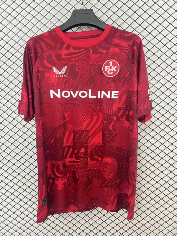 Kaiserslautern home Fans 1:1 Quality Soccer Jersey  24-25