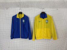 Brazil Two-sided Blue Yollow Windbreaker 1:1 25-26