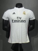 Retro Real Madrid Home  Player 1:1 Quality Soccer Jersey    2014-2015