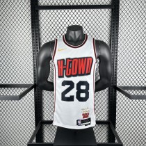 Houston Rockets  City Edition White #28 SENGUN 1:1 Quality NBA  Season Jerseys 2025