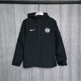 Chelsea  Windbreaker  Grey Black 1:1 Quality Soccer Jersey  25-26