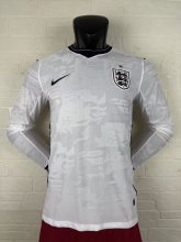 England  Home Long Sleeve Player 1:1 Quality Soccer Jersey 26-27 (2026)
