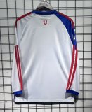 Universidad De Chile Long Sleeve Away Fans 1:1 Quality Soccer Jersey 26-27