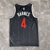Toronto Raptors City Edition  Black #4 BARNES  1:1 Quality NBA  Season Jerseys 2026