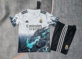 Real Madrid white  Special Edition kids 1:1 Quality Soccer Jersey  25-26