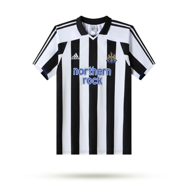 Retro Newcastle Home Fans  1:1 Quality Soccer Jersey  2003