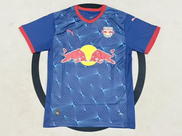 RB Leipzig away  Fans 1:1 Quality Soccer Jersey   25-26