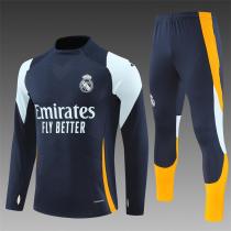 Real Madrid blue Training  Tracksuit  1:1  24 -25