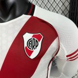 River Plate Home long  Player   1:1 Quality Soccer Jersey (可配广告) 25-26