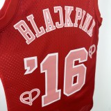 Chicago Bulls Blackpink RED #16 BLAJKPINK 1:1 Quality NBA  Season Jerseys 25-26