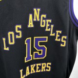 Los Angeles Lakers Kids City Edition Black   #15 Reaves 1:1 Quality NBA  Season Jerseys  2026