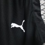 AC Home Pants  player  Shorts  1:1 Quality Soccer Jersey   25-26