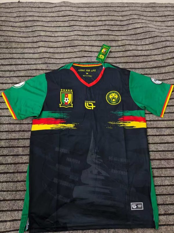 Cameroon Training Clothes Fans  1:1 Quality Soccer Jersey   25-26