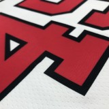 Chicago Bulls White #45  JORDAN 1:1 Quality NBA  Season Jerseys  75 Year