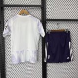 Manchester United  Away With Pants Sets  fans black 1:1 Quality Soccer Jersey   25-26