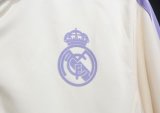 Real Madrid Retro clover  Windbreaker  jacket   yollow  25-26 set
