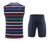 France Training clothing Vest  set  1:1 Quality Soccer Jersey    24-25
