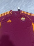 Roma Home Fans 1:1 Quality Soccer Jersey   25-26