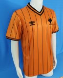 Retro Wolves Home Fans  1:1 Quality Soccer Jersey  1985